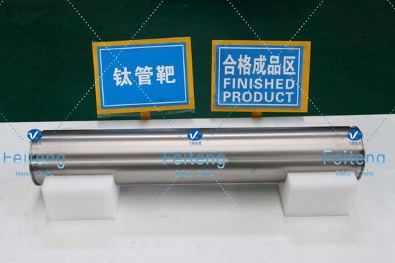 High Strength ASTM B861 Gr1 Titanium Tube Targets Lightweight