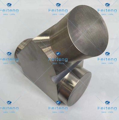 8.9kg Feiteng Titanium Valve Body Custom Titanium Parts